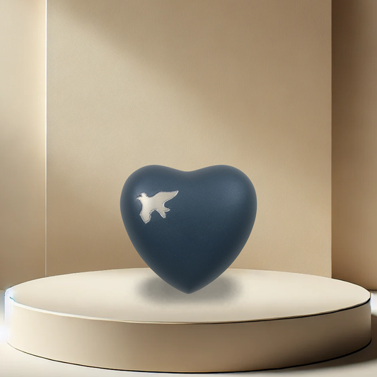 Aria Ascending Doves Heart Urn