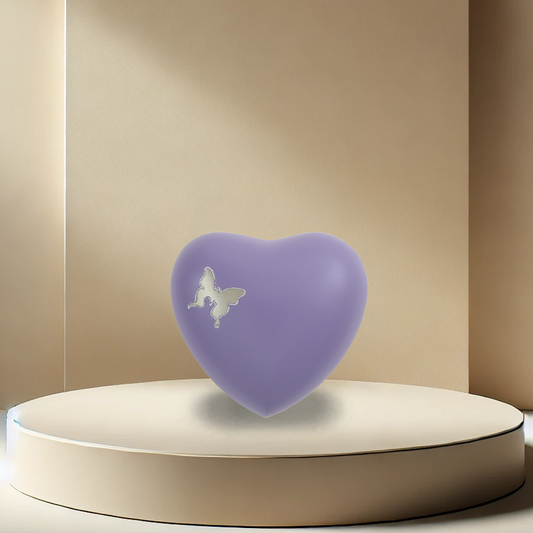 Aria Butterfly Heart Urn