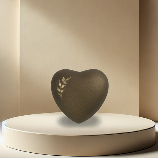 Aria Wheat Heart Urn