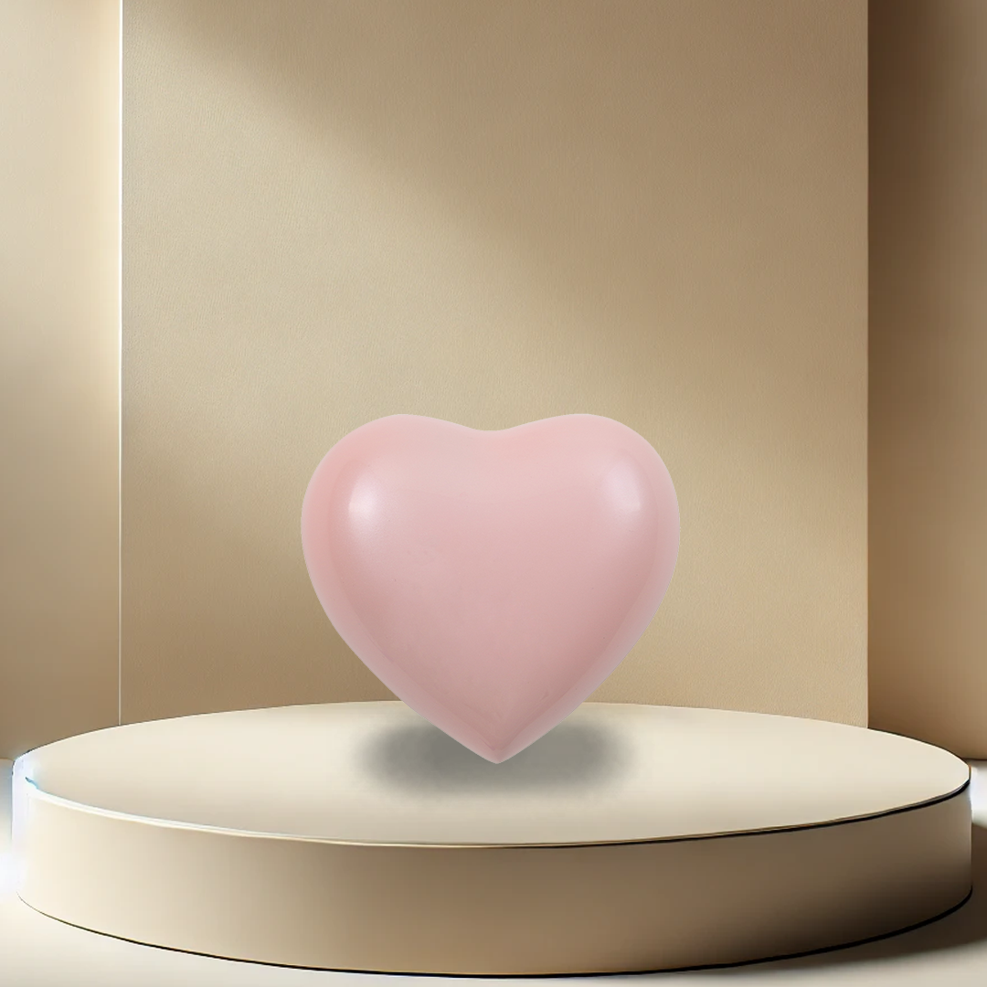 Arielle Heart Pearl Pink