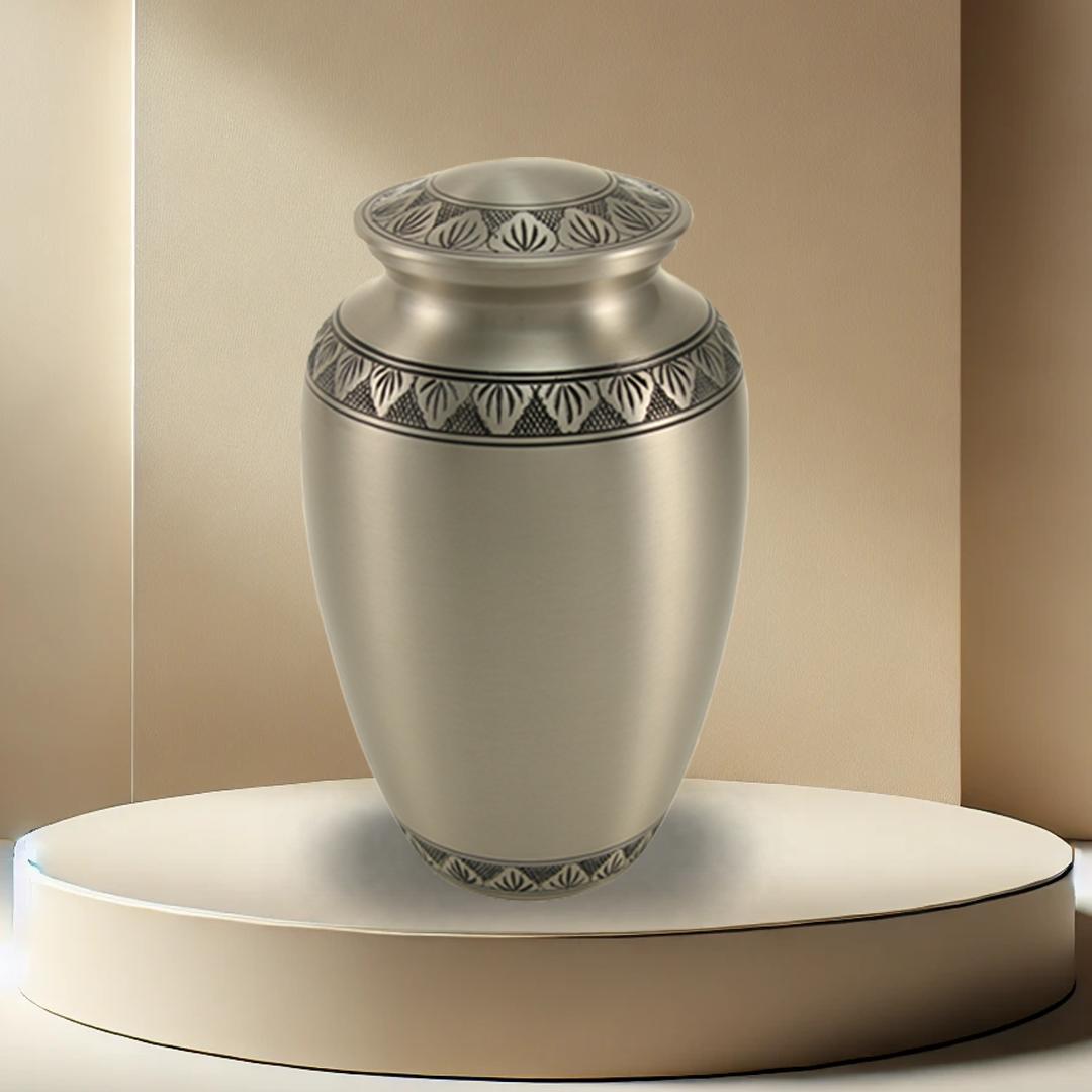 Athena Pewter Urn