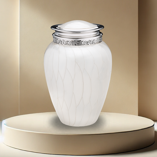 Blessings Urn - White