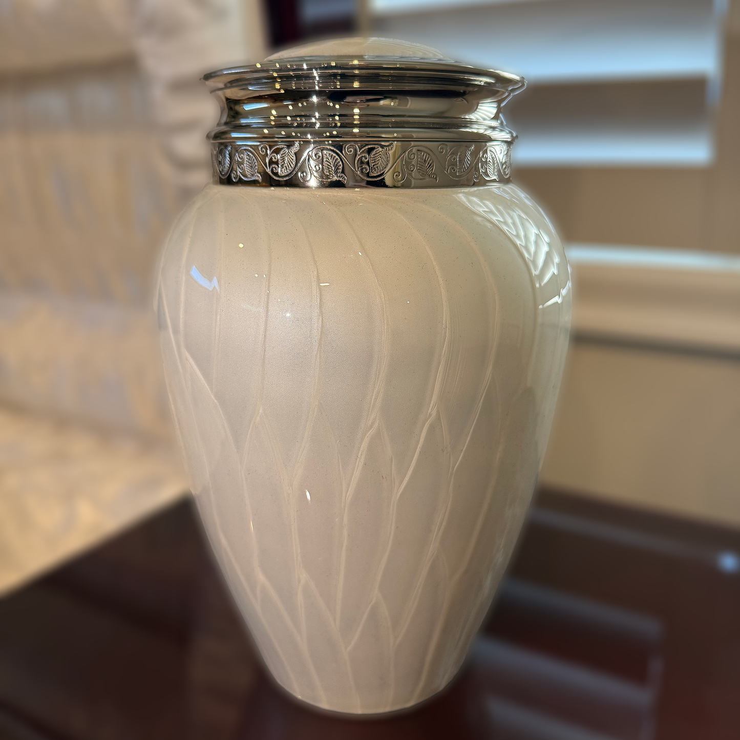 Blessings Urn - White