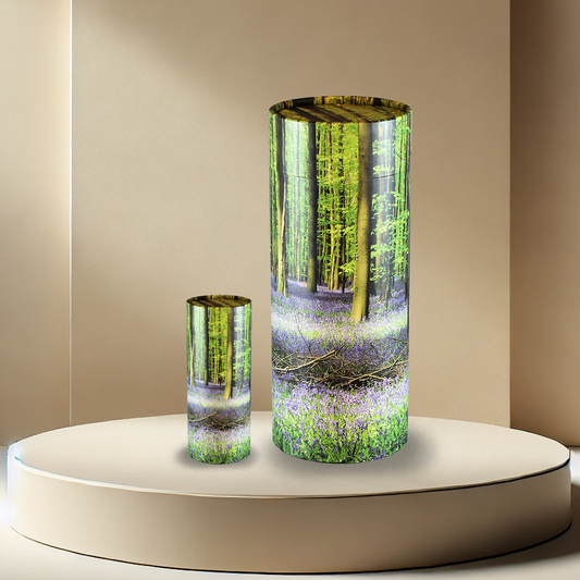 Bluebell Forest Scattering Tube Urn