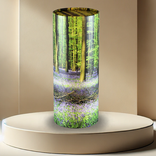 Bluebell Forest Scattering Tube Urn