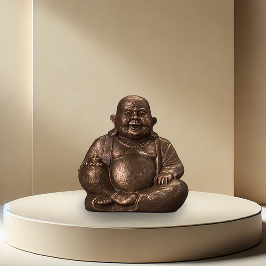 Buddha Urn - Bronze