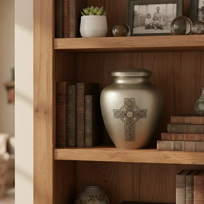 Celtic Cross Urn