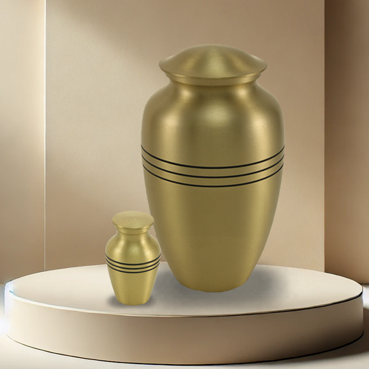 Classic Matte Bronze Urn
