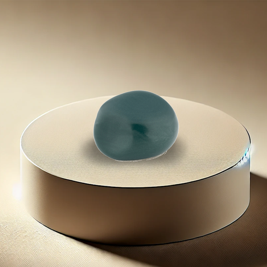 Cuddle Stone Urn - Matte Forest Green