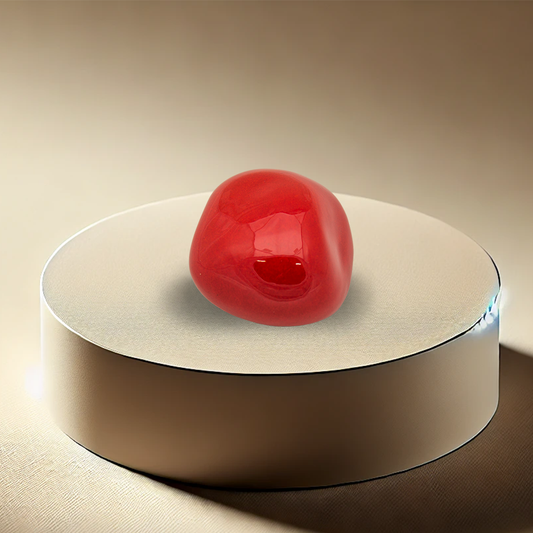 Cuddle Stone Urn - Red