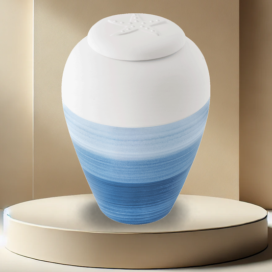 Eco Ocean Blue Urn