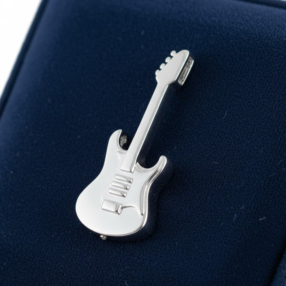 Electric Guitar Ash Pendant | Memorial Jewellery