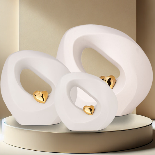 Eternal Heart Urn - White
