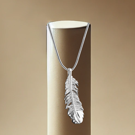 Feather Ash Pendant | Memorial Jewellery
