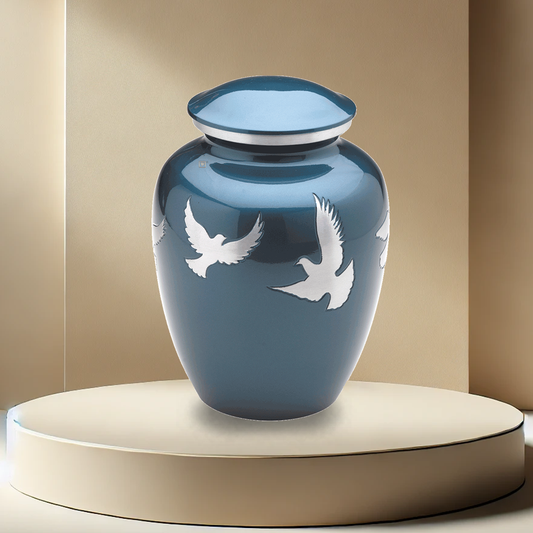 Flying Doves Urn