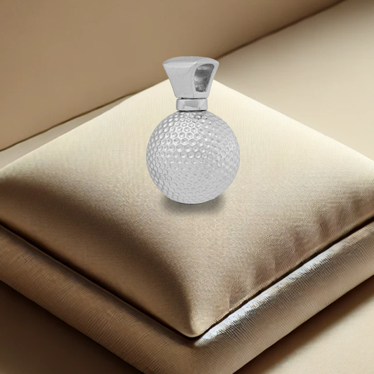 Golf Ball Ash Pendant | Memorial Jewellery