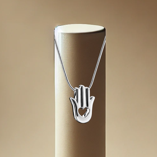 Hamsa Hand Ash Pendant | Memorial Jewellery