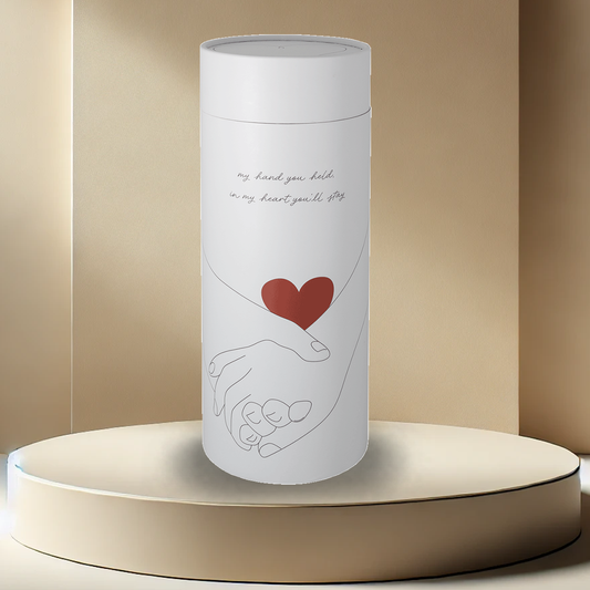 Hands Held Scattering Tube Urn