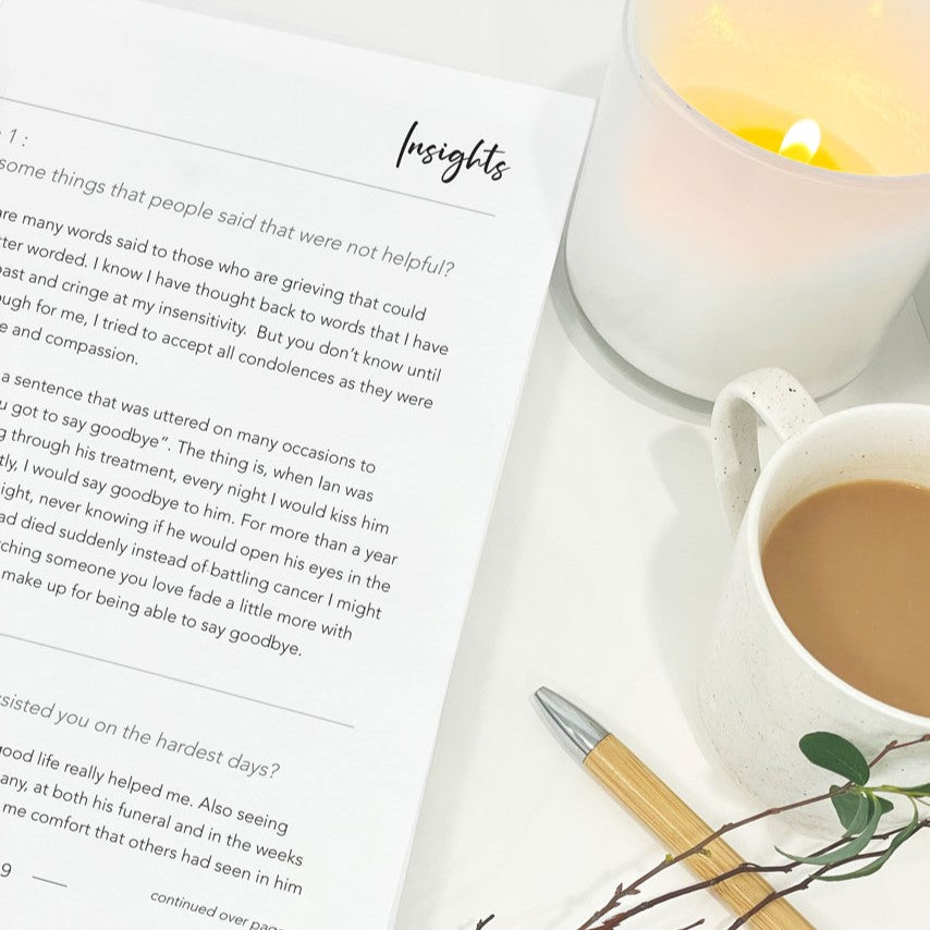 'In Your Own Time' - Grief Journal