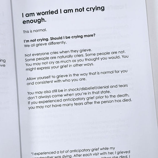 'Is This Normal' - A Book About Grief