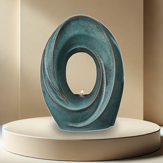 The Journey Urn - Oily Green