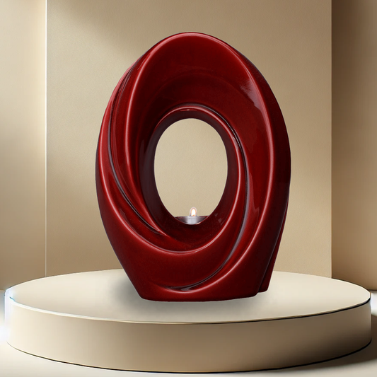 The Journey Urn - Red