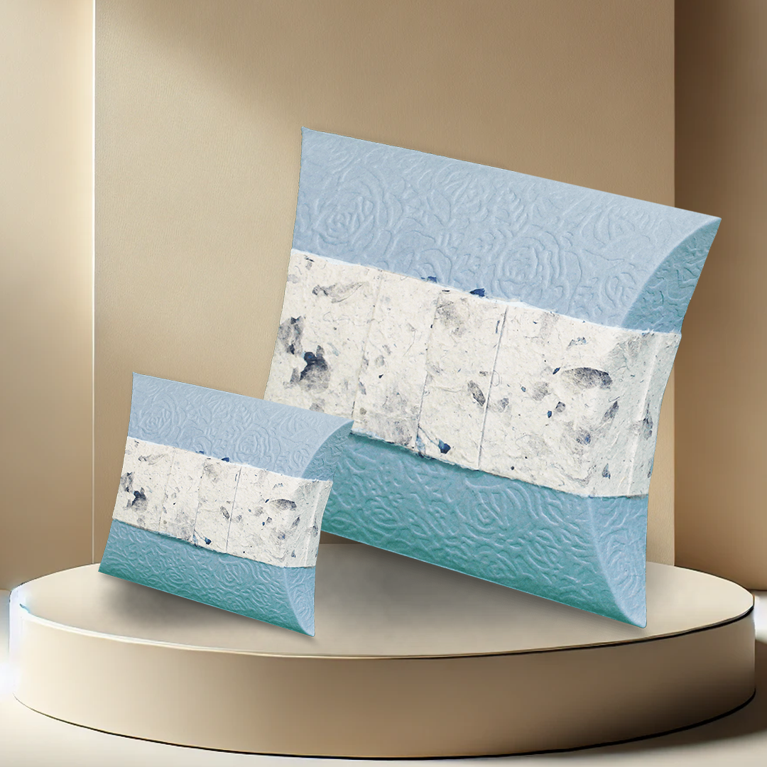 Journey Earthurn Urn - Aqua Blossom