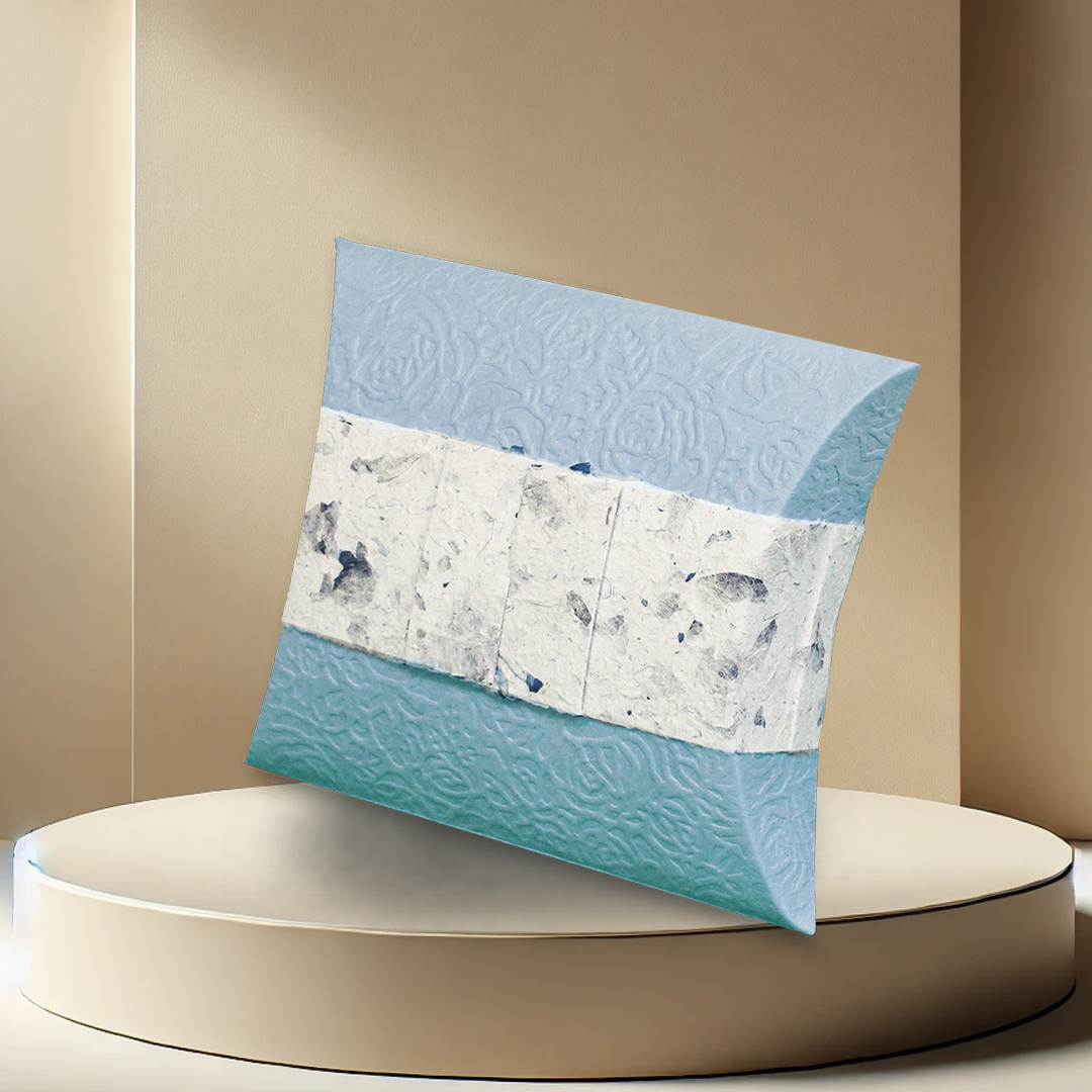 Journey Earthurn Urn - Aqua Blossom