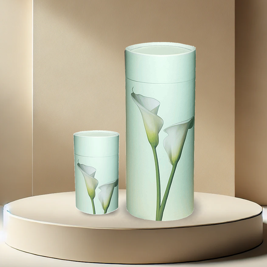 Lily Scattering Tube Urn