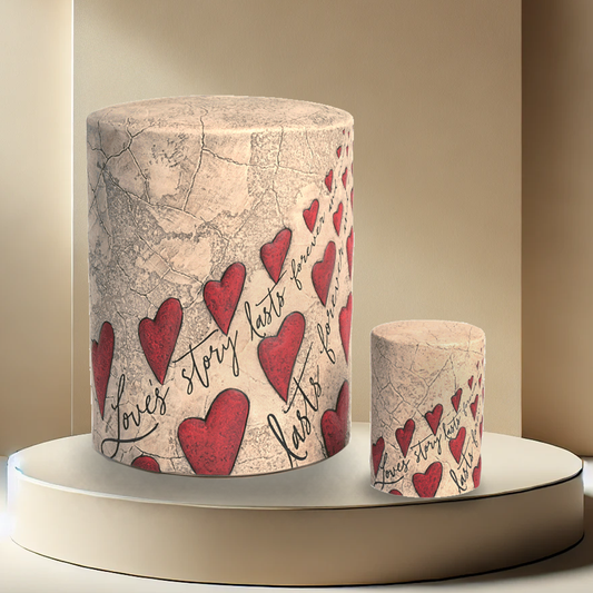 Love's Story Stone Urn