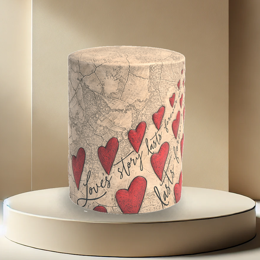Love's Story Stone Urn