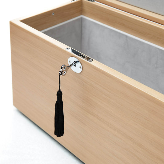 Memento Box Urn - Silver Oak