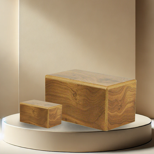 Natural Box Urn