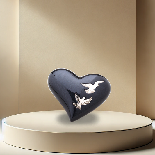 Nirvana Adieu Heart Urn