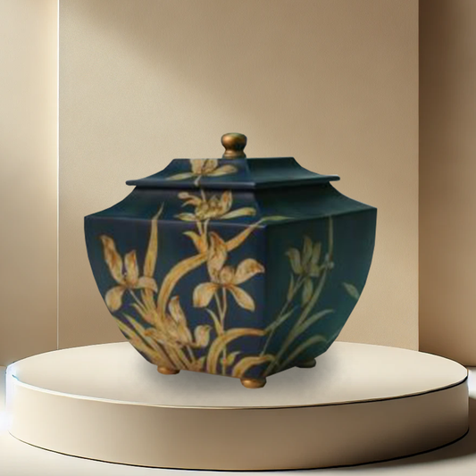 Orchid Indigo Urn