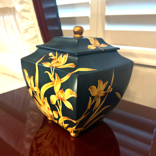 Orchid Indigo Urn