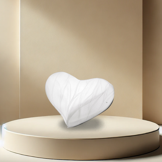 Pearl Heart Urn