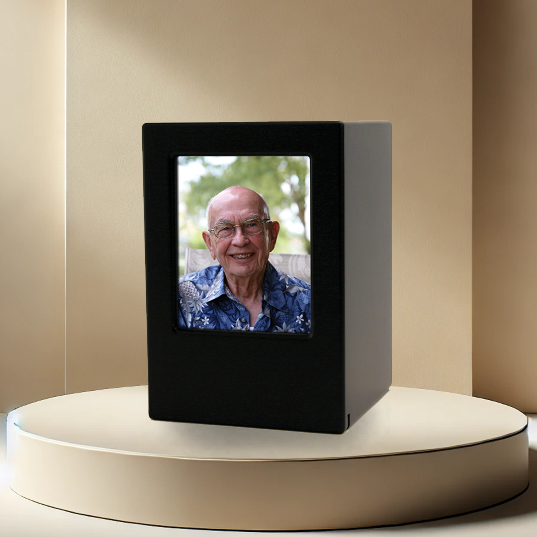 Photo Urn - Black