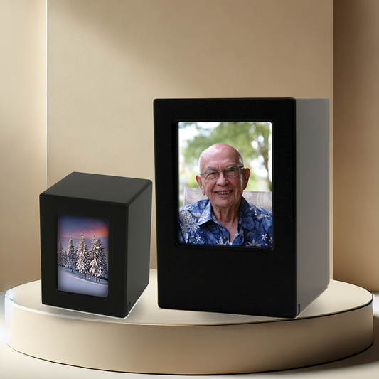 Photo Urn - Black