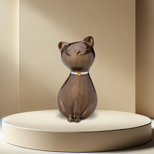 Princess Cat Urn - Bronze
