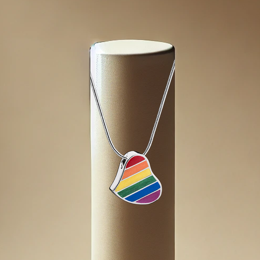 Rainbow Ash Pendant | Memorial Jewellery