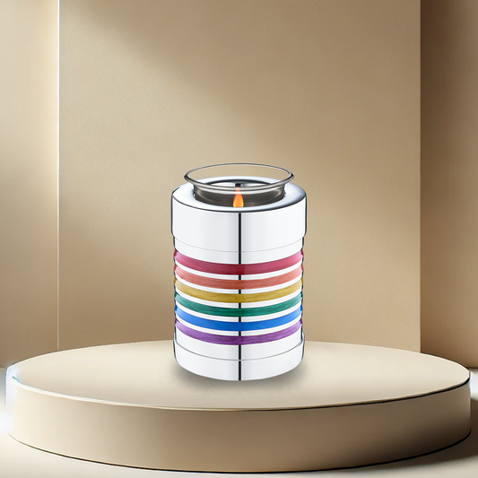 Rainbow Tealight Urn