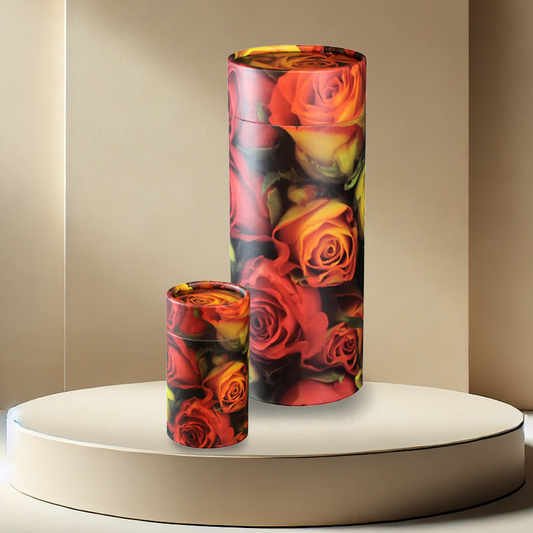Rose Scattering Tube Urn