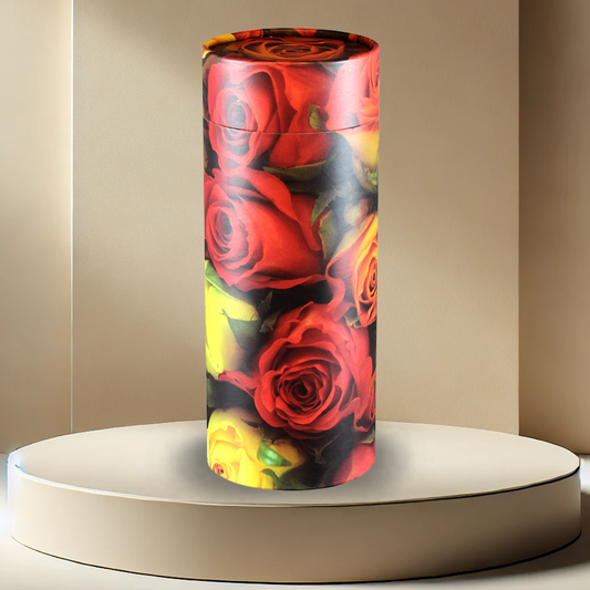 Rose Scattering Tube Urn