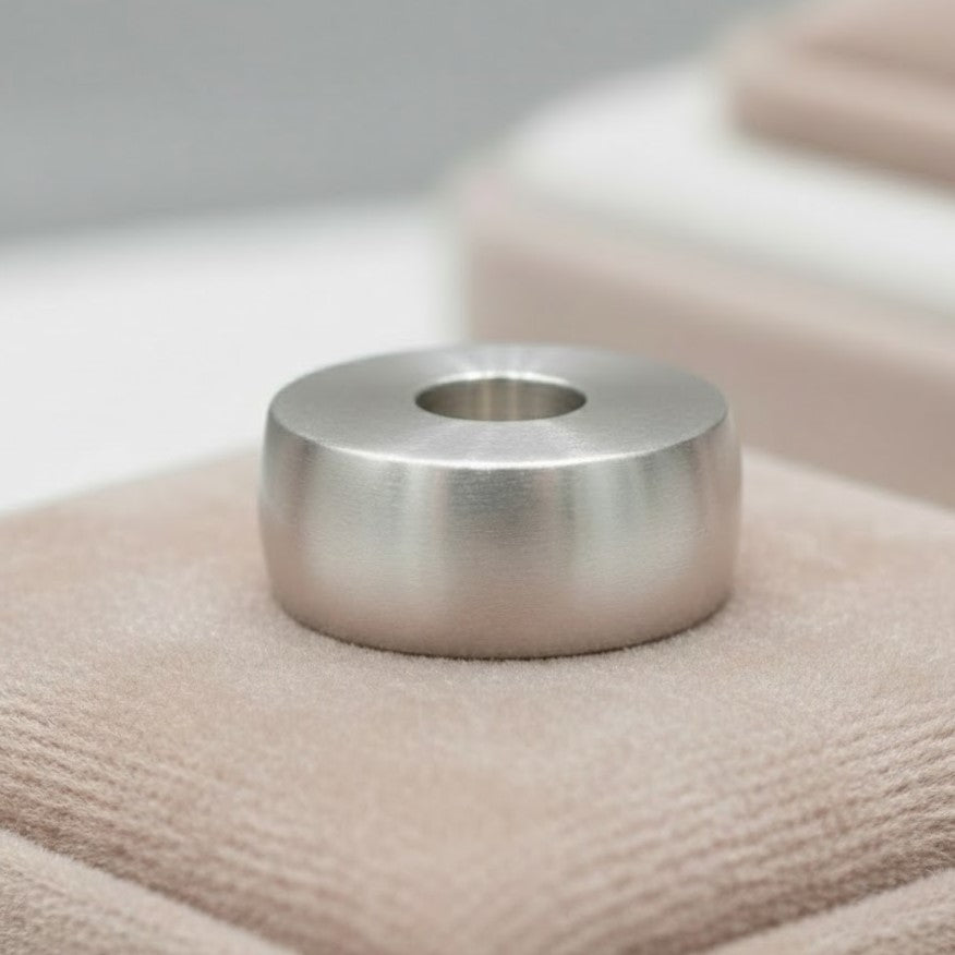 Round Plain Ash Bead | Memorial Jewellery