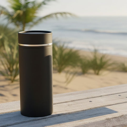 Silver Lining Scattering Tube Urn