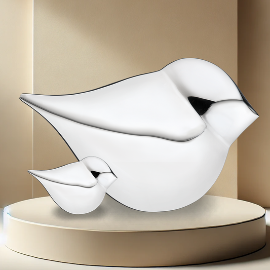 Silver Soulbird Urn - Female