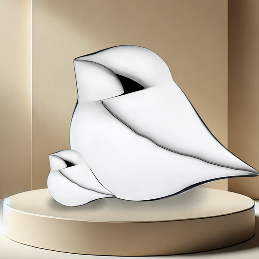 Silver Soulbird Urn - Male