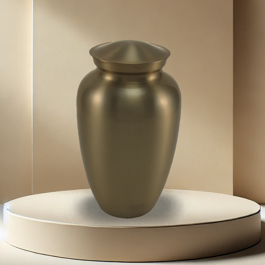 Stainless Gloss Urn - Bronze
