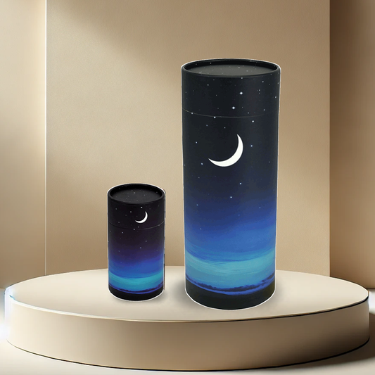 Starry Night Scattering Tube Urn